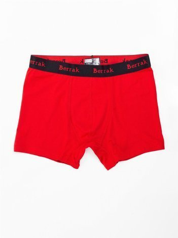 Czerwone męskie bokserki