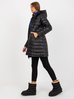 Hurt Czarna dwustronna kurtka przejściowa z pikowaniem