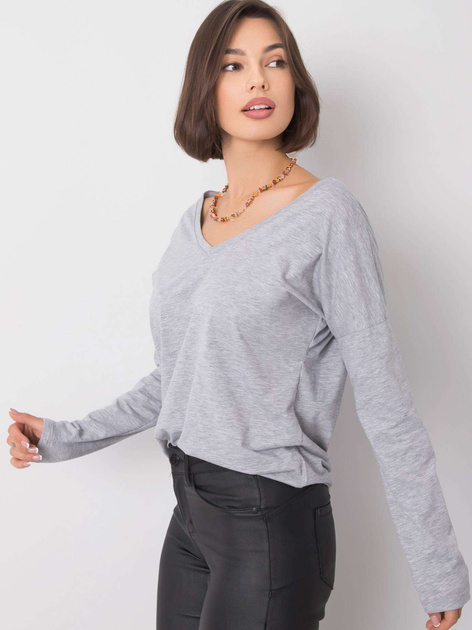 Szara melanżowa bluzka Modena