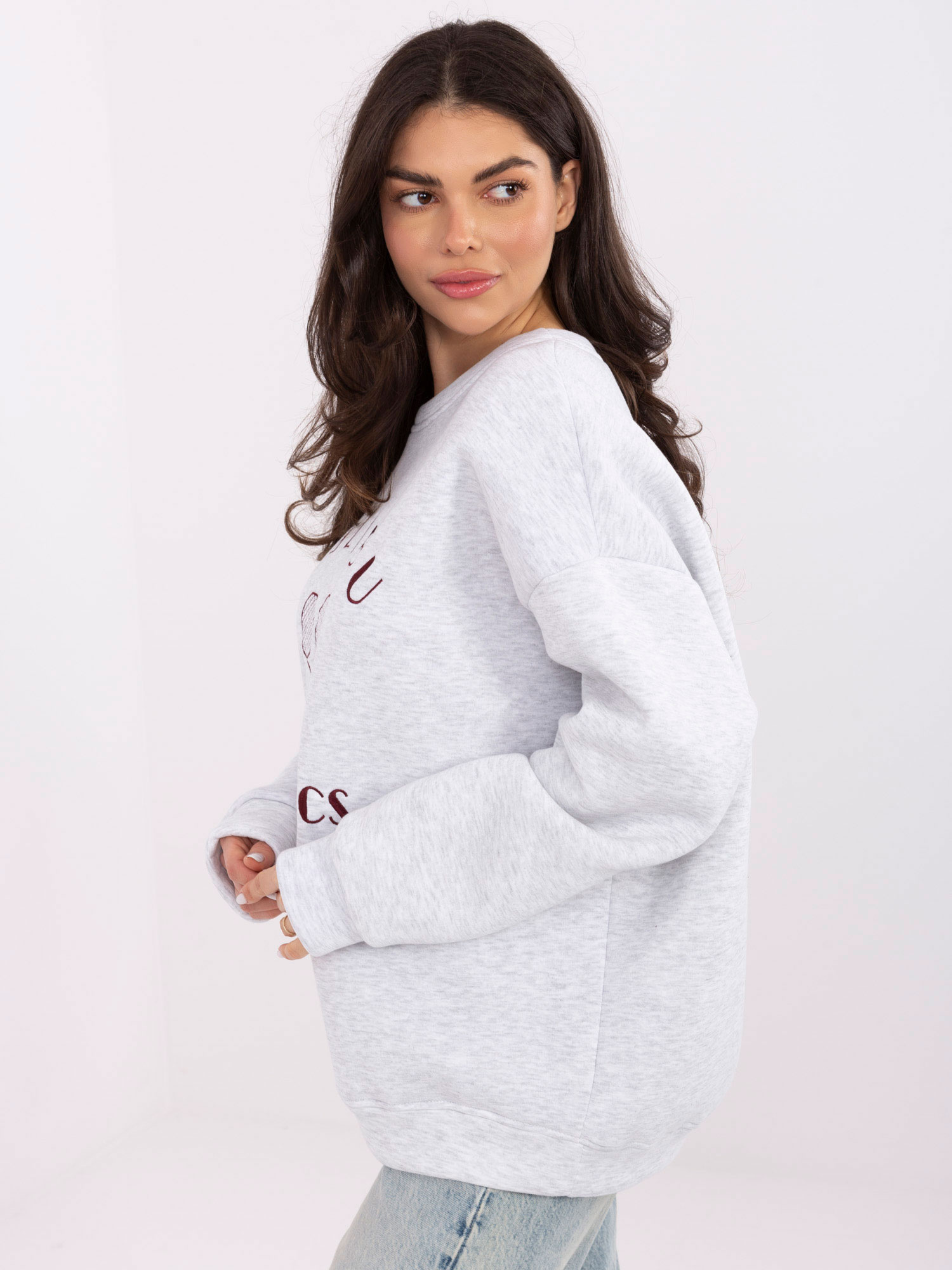 Bluza jasny szary