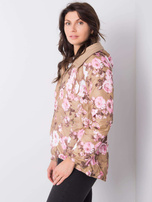 Camelowa kurtka dwustronna Laura