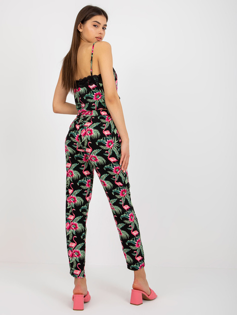 Hurt Spodnie z materiału z printem i wiązaniem SUBLEVEL