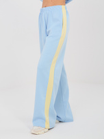 Pastelowy niebieski damski komplet z kokardą RUE PARIS 