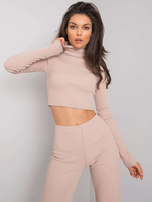 Light beige set with trousers Juberri RUE PARIS