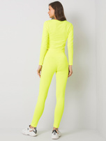 Fluo gelbes Sportset Patrice.