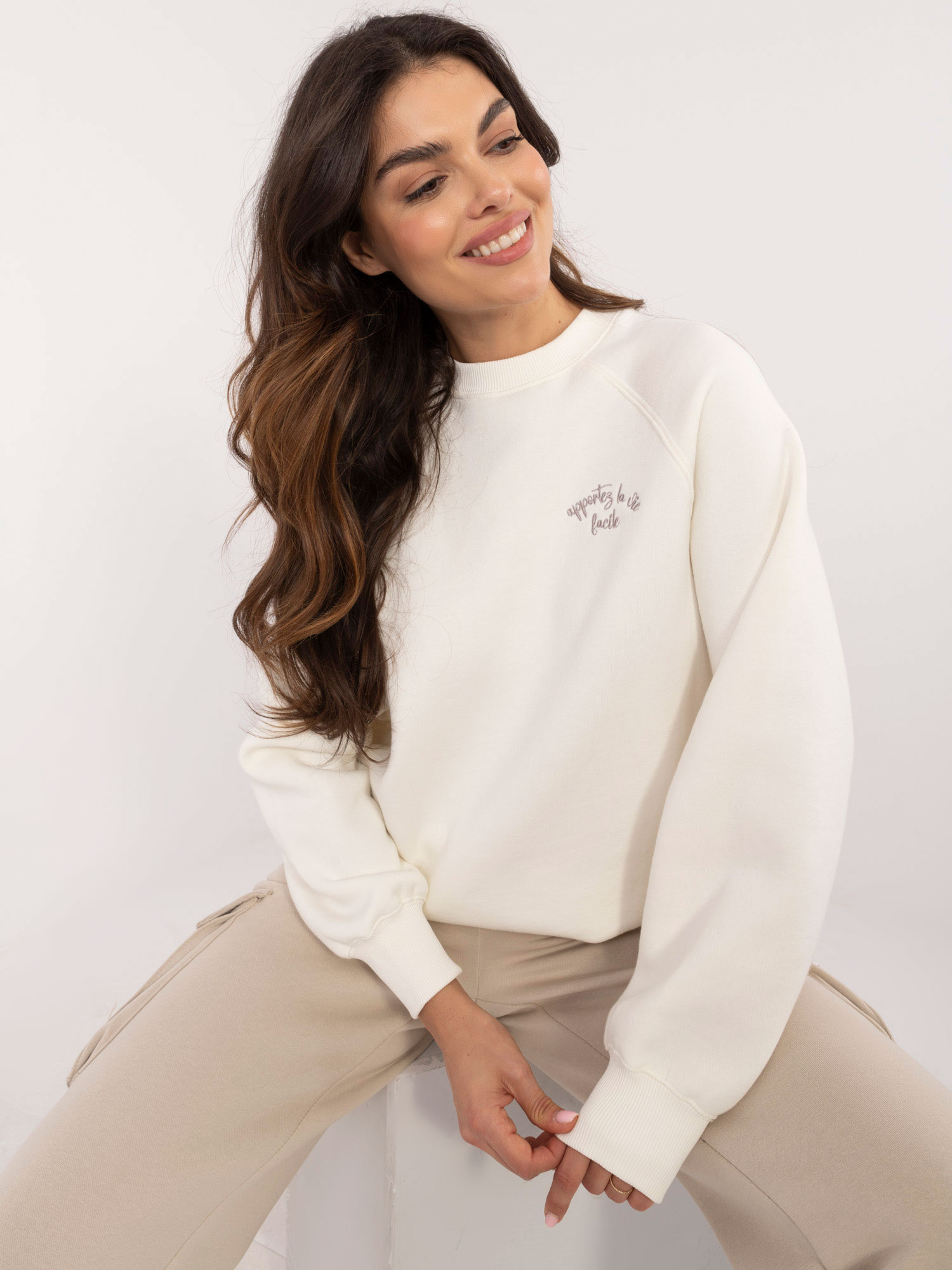 Bluza ecru