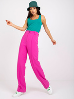 Ciemnozielony top bawełniany Noelle