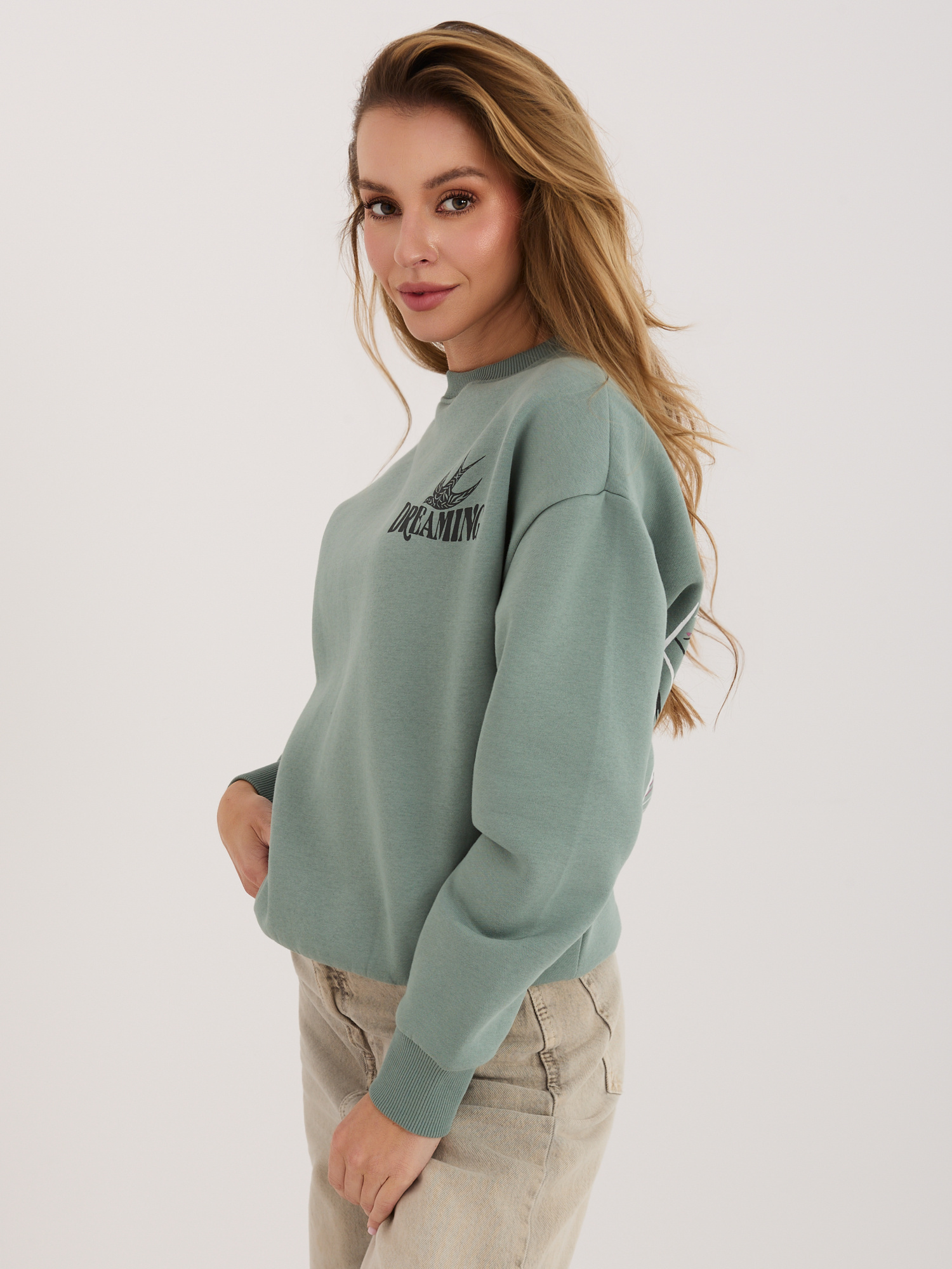 Bluza pistacjowy