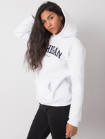 Biała bluza z kapturem Khianna RUE PARIS