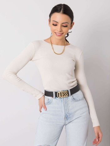 Cremige Bluse Martita RUE PARIS.