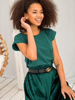 Ciemnozielony t-shirt Revolution