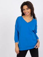 Dunkelblauses Basic-Shirt von Oliwia.
