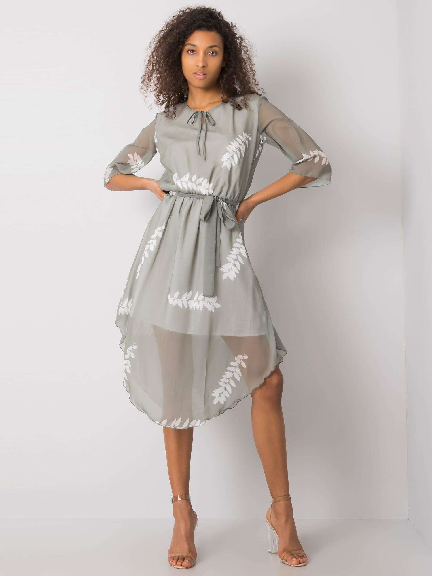 Szara sukienka Yareli