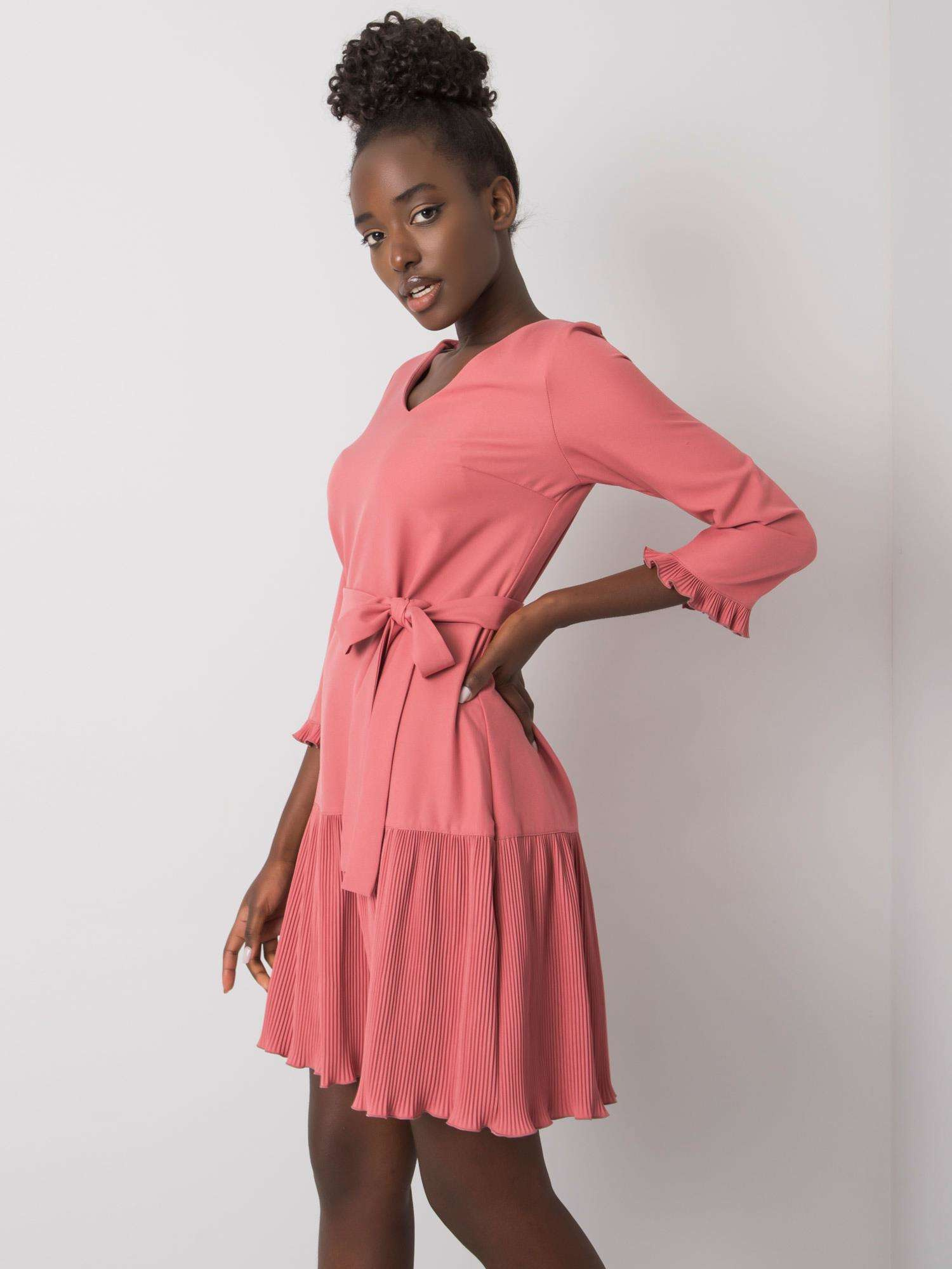 Fleur Dirty Pink Dress