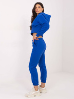 Ciemnoniebieski komplet dresowy ze spodniami Ambretta