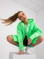 Grüne gesteppte Übergangsjacke Eleanor RUE PARIS.