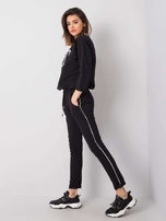 Czarny komplet casualowy Kadeesha 