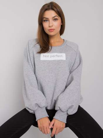 Jordy's grey hooded sweatshirt