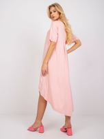 Jasnoróżowa sukienka Casandra RUE PARIS