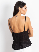 RUE PARIS Czarny top Magic