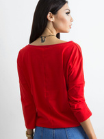 Czerwona bluzka Fiona