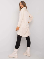 Beige asymmetrische Bluse Brinleigh.