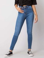 Blue skinny jeans pants Gianna RUE PARIS