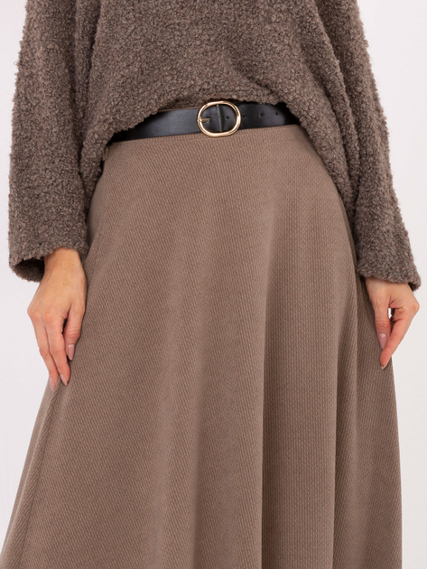 Fango spódnica o prążkowanej fakturze RUE PARIS