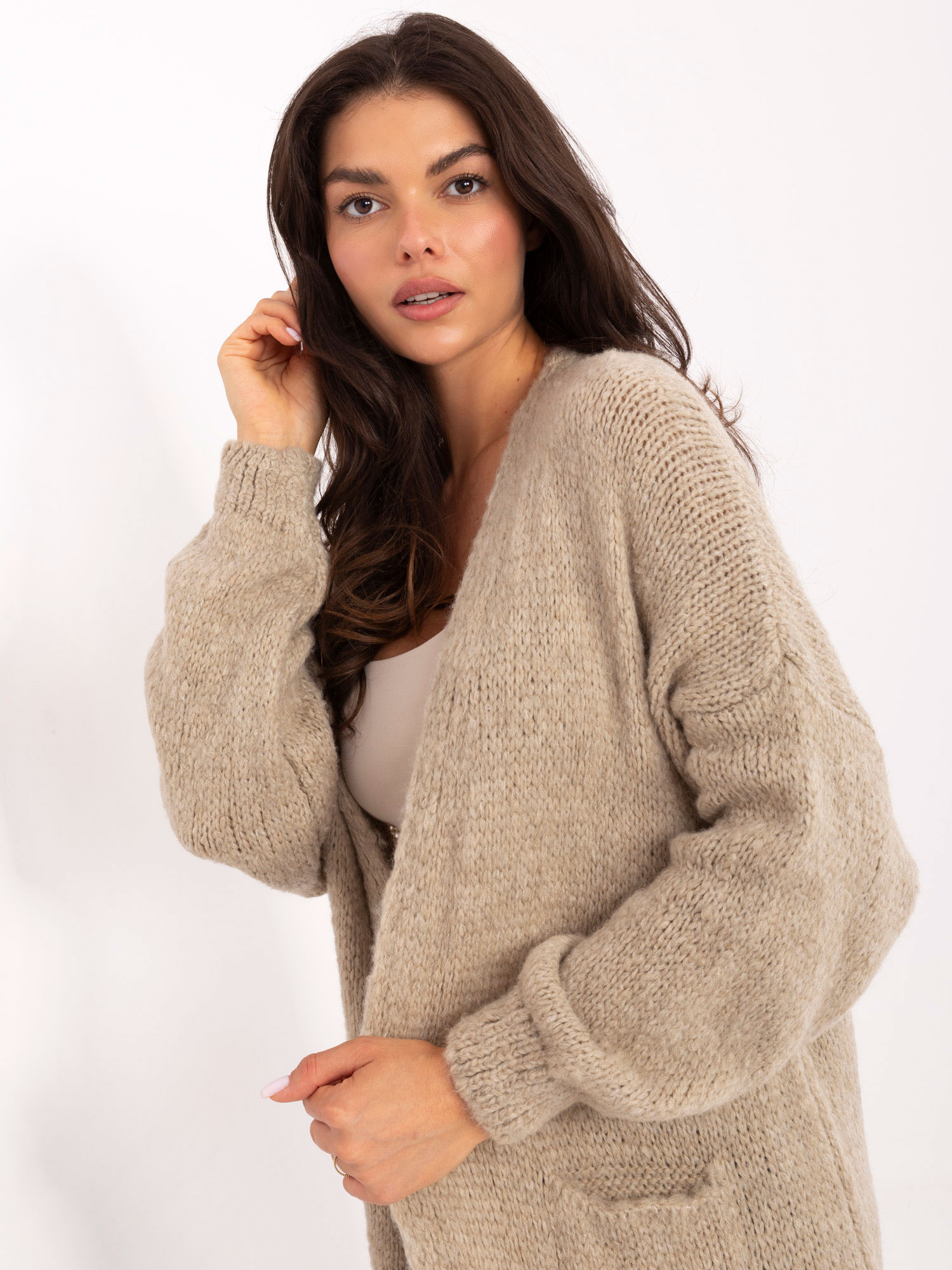 Sweter beżowy