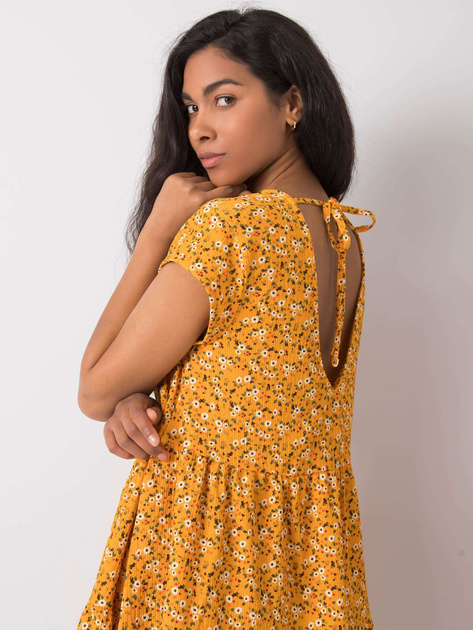 Żółta sukienka oversize Eve STITCH & SOUL