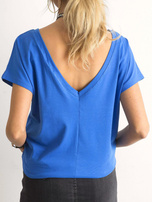 Niebieski t-shirt Fire