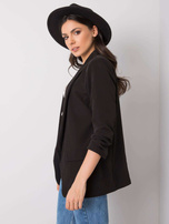 Czarna marynarka damska Eva OCH BELLA