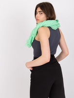 Jasnozielona chusta damska z wiskozy  