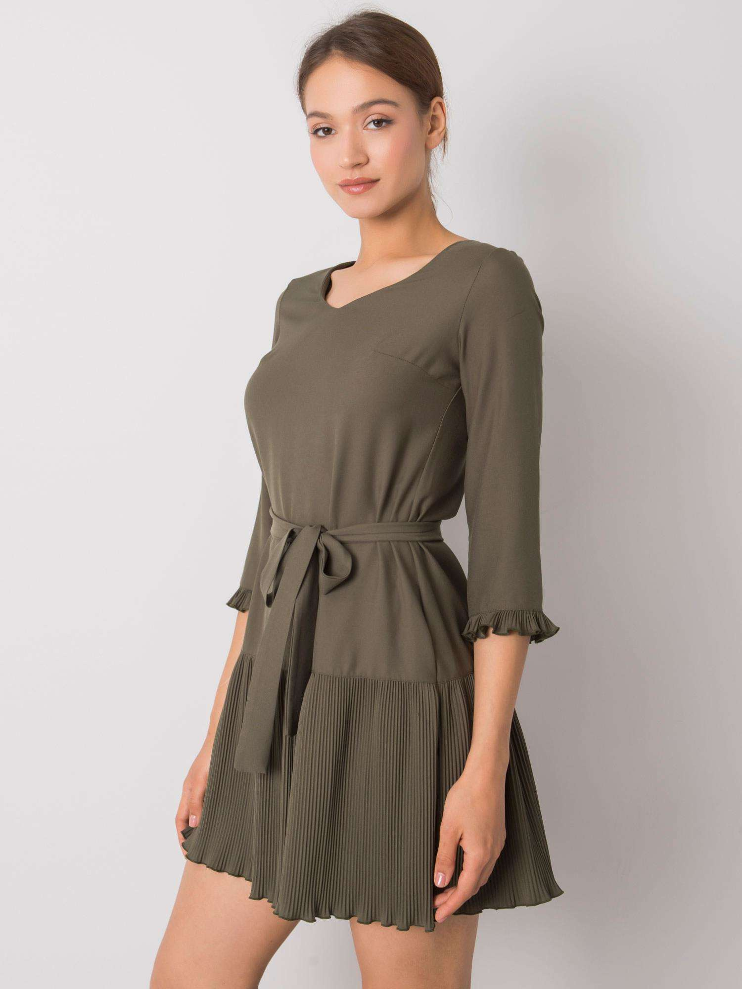 Khaki Dress Fleur