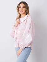 Jasnoróżowa kurtka wiatrówka Billie