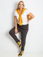 Khaki spodnie plus size Savage