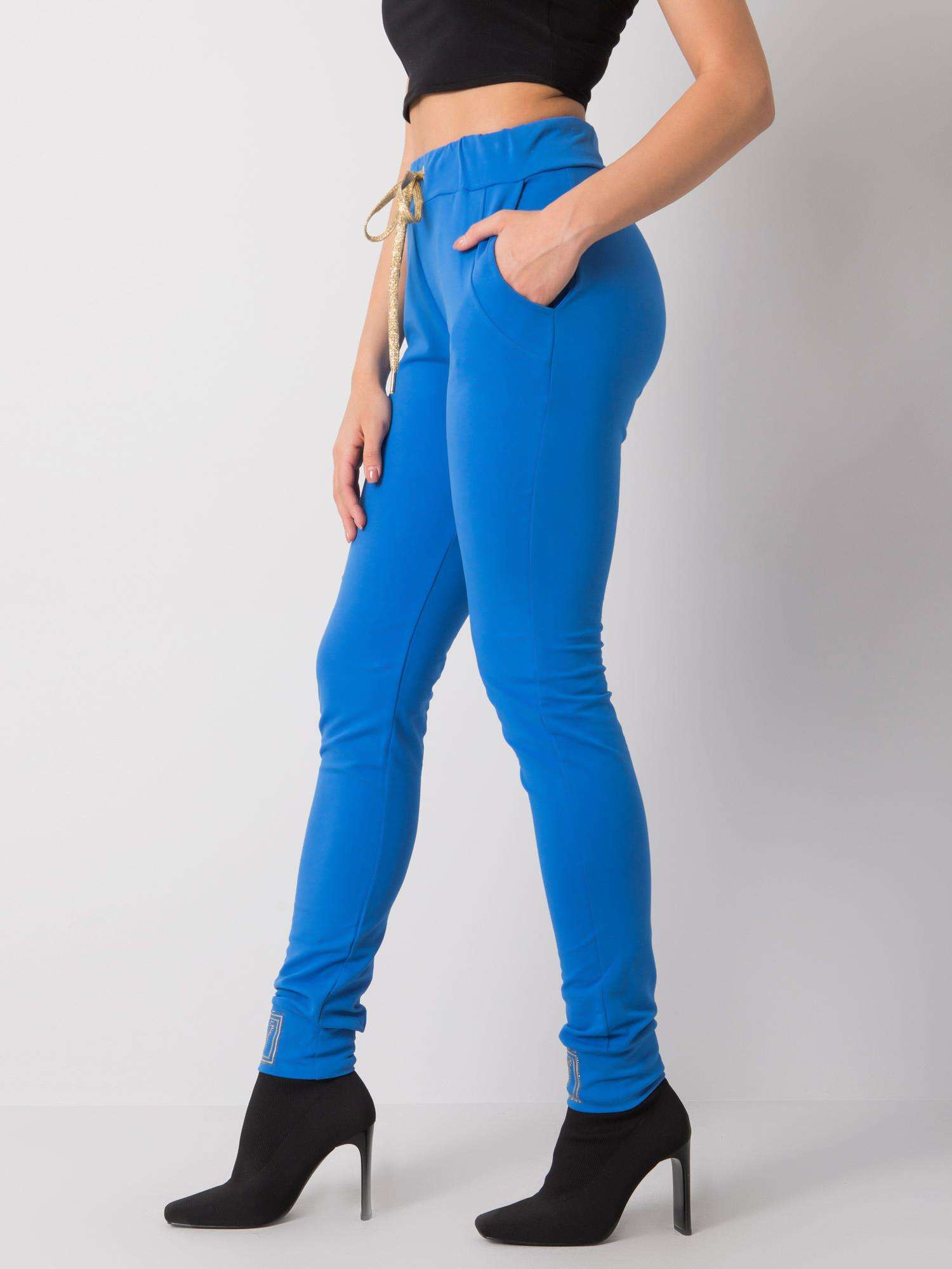 Niebieskie spodnie Giulianna 