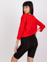 Czerwona bluzka Fiona