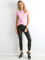 Różowy t-shirt Peachy