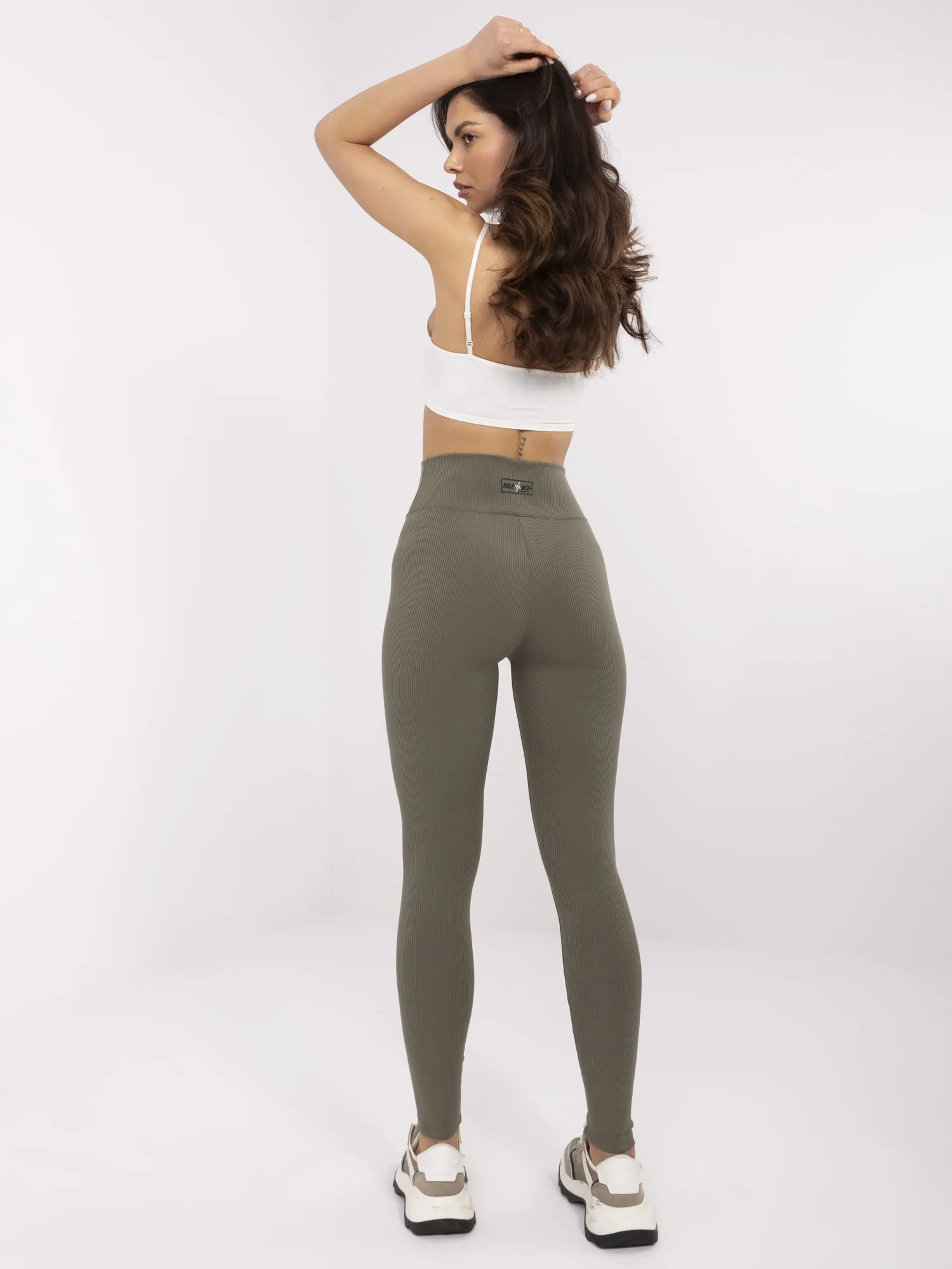 Leginsy khaki