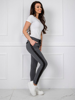 Dark gray Active pants.