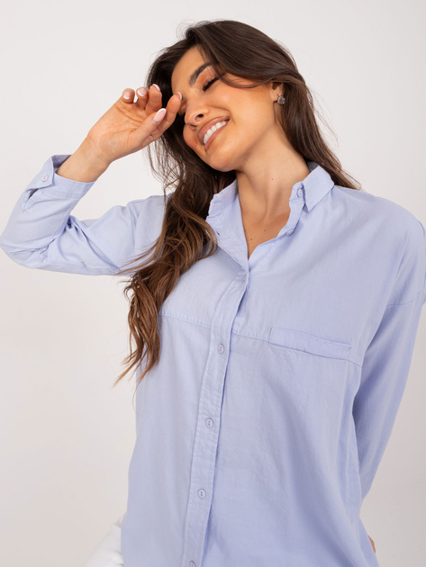 Hurt Jasnoniebieska rozpinana koszula oversize