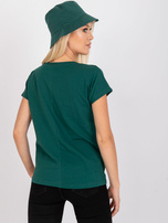 Ciemnozielony t-shirt Emory