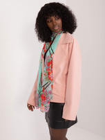 Hurtownia Miętowa wiskozowa chusta z printem