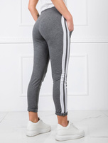 Ciemnoszare spodnie Laney