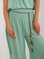 Hurt Pistacjowe letnie spodnie do kompletu OCH BELLA