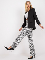 Czarna elegancka marynarka z długim rękawem Guerrero 