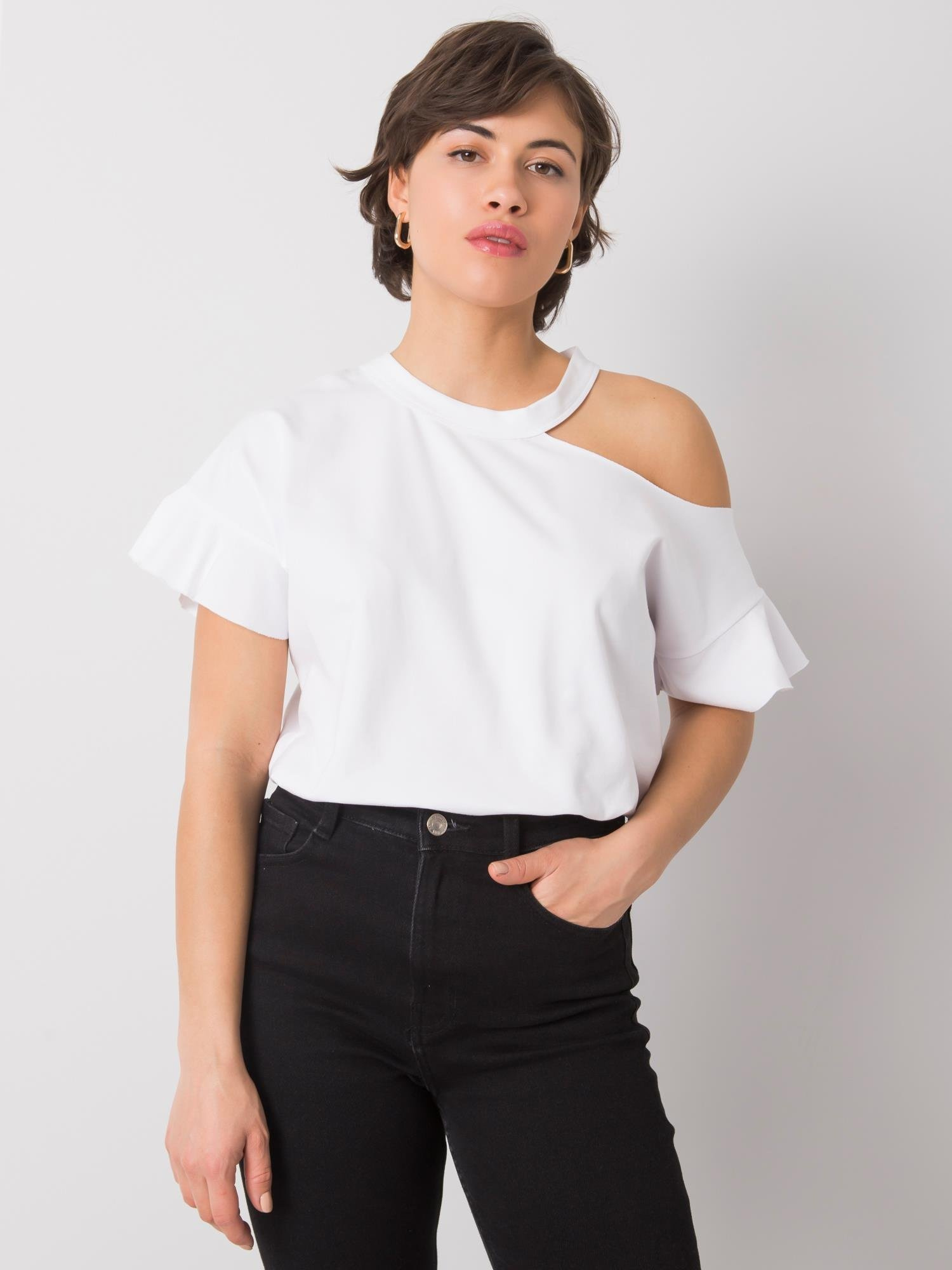 Weiße Bluse Rosalee.