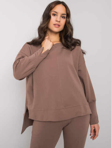 Brązowy dwuczęściowy komplet damski Shanisse RUE PARIS