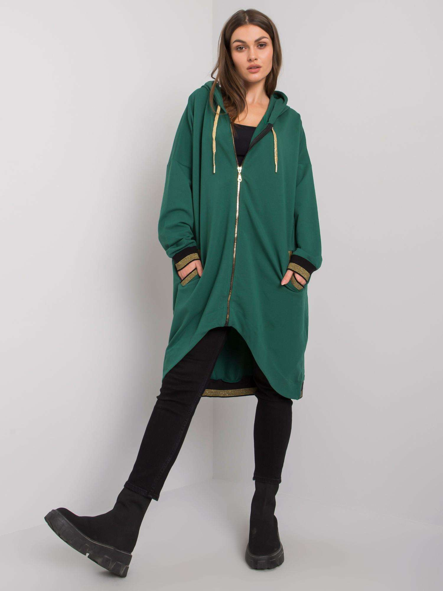 Dark green sweatshirt Alissa